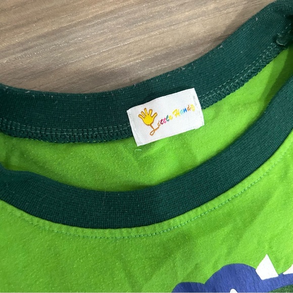 Green Dino Graphic Baby Tee - Picture 4 of 5